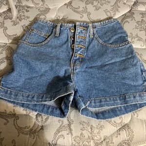 High waisted shorts